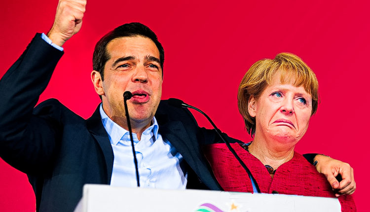 Alexis Tsipras, E Angela Merkel