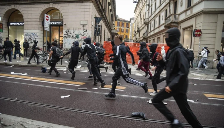 Violenze giovani Milano